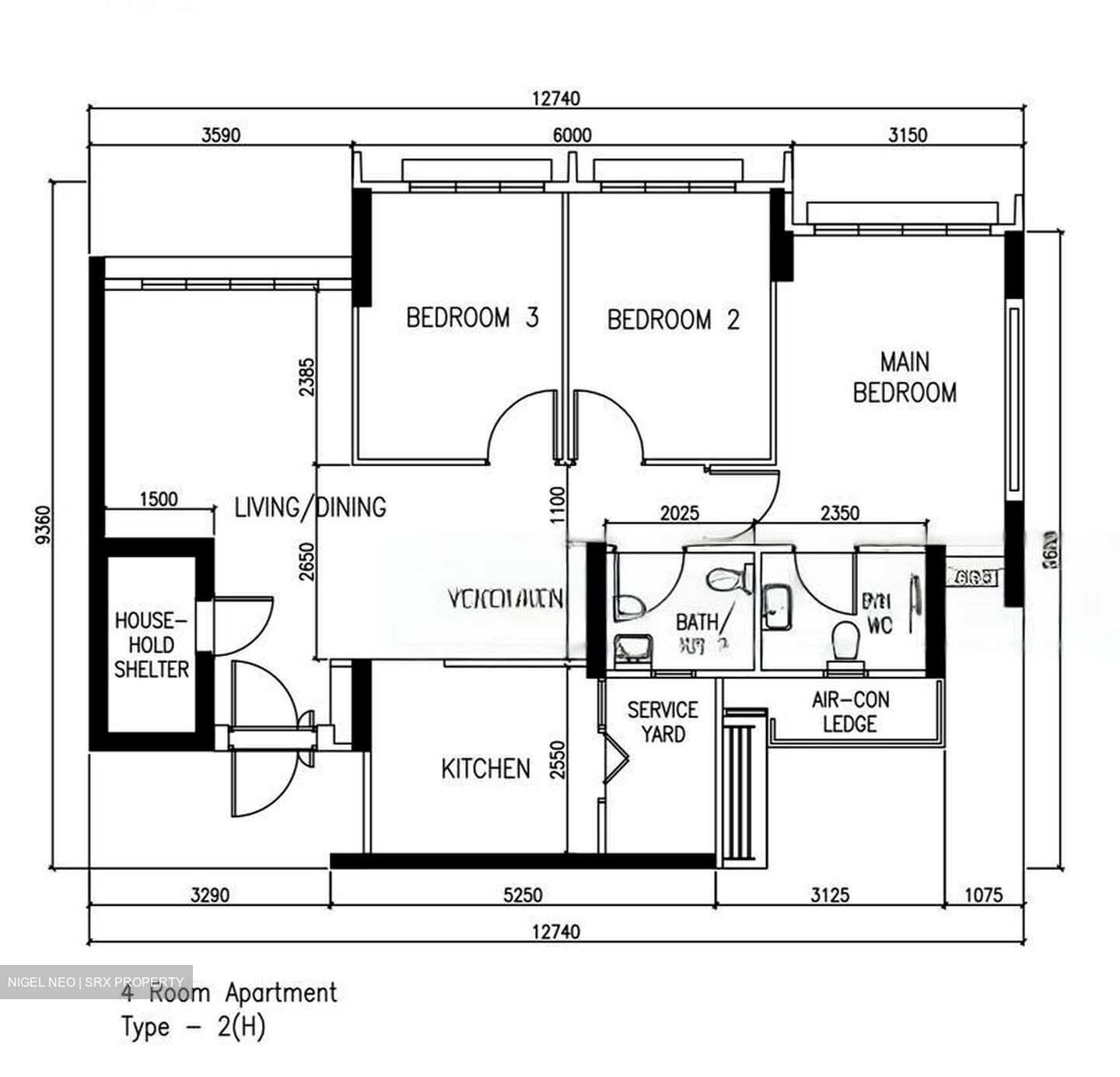 Blk 163A Rivervale Delta (Sengkang), HDB 4 Rooms #460620321